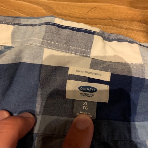 OLD NAVY Long Sleeve Button Down XL - Picture 2 of 2